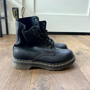Dr Marten 1460 Leather Lace Up Boots | Black | Size 7 US
